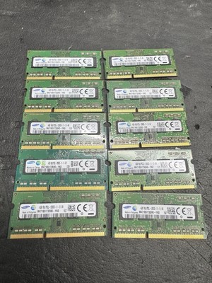 Samsung PC3-12800 8GB 4GB X2  SO-DIMM 1600 MHz PC3-12800 DDR3 Memory 10pcs