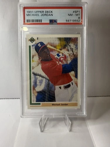 1991 Upper Deck Michael Jordan- #SP1 - PSA 8 NM-MT