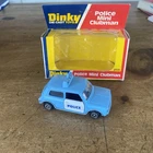 Dinky Toys - 255 - Mini Clubman Police Car - 1977 Vintage - Boxed #c216