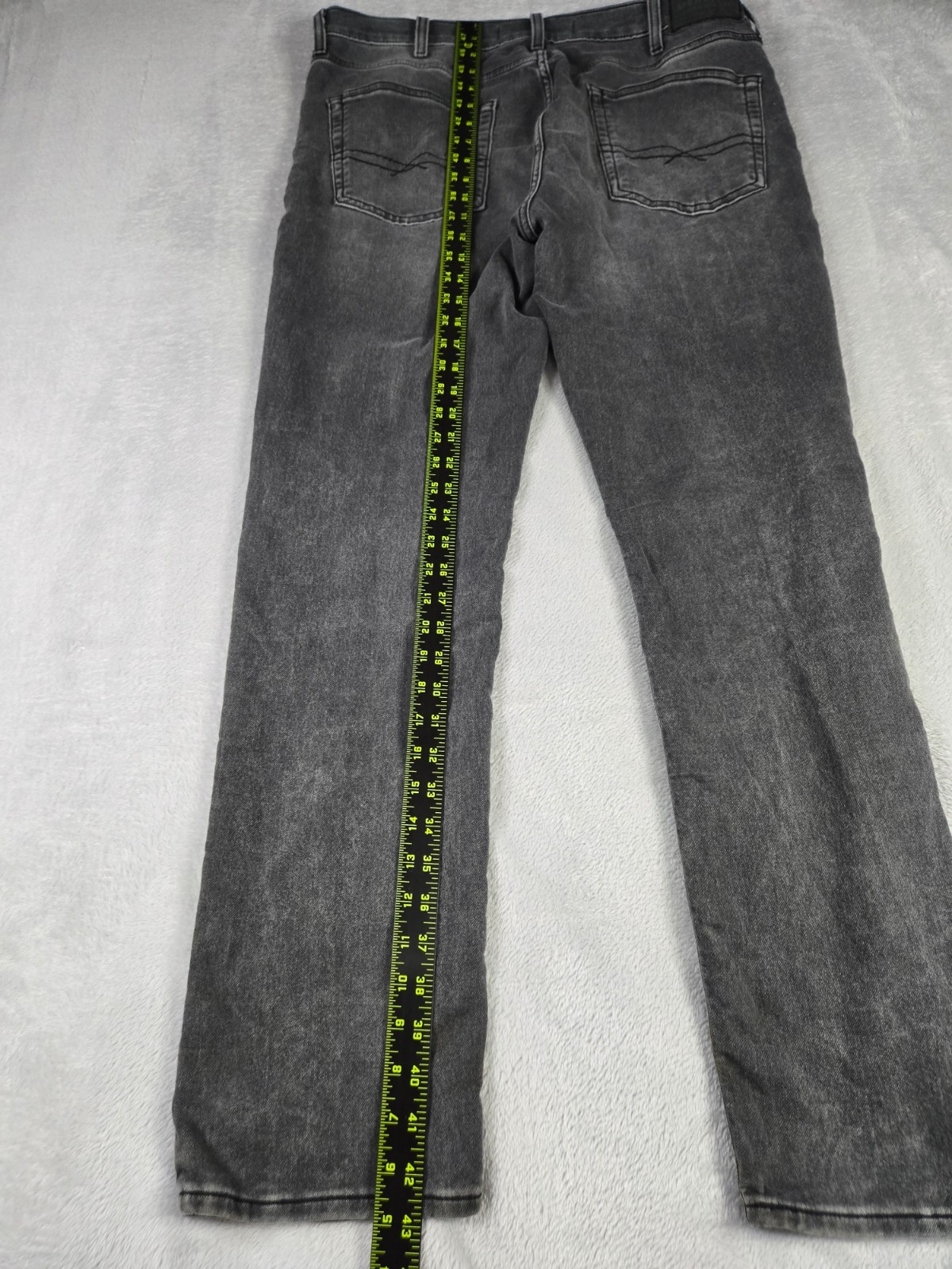 Levi Strauss Signature Jeans Mens Size 38 x 32 Faded Black S37 Slim Grunge Y2K thumbnail 8