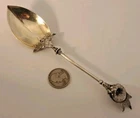 Morning Glory by Gorham Sterling Silver 7" Serving Spoon Aesthetic Antique CRISP