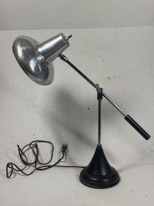 Herda Mid Century Desk Industrial Lamp Tested Working Good Condition