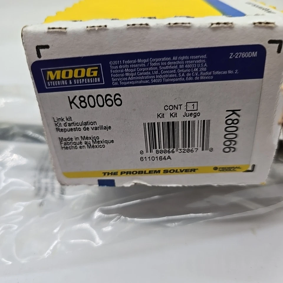 Стабилизатор подвески Moog K80066 подходит для Ford Focus 00-11 годов выпуска - Изображение 2 из 2