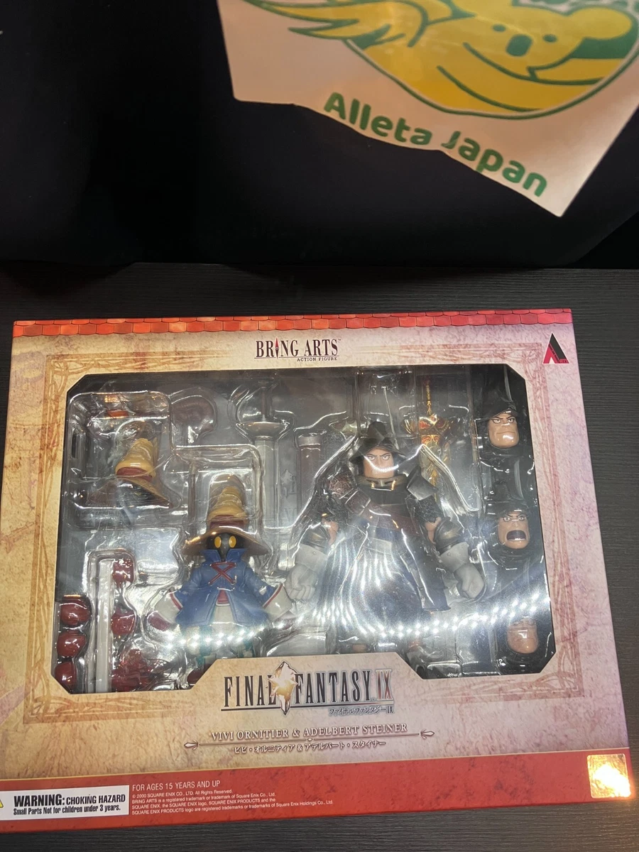 Final Fantasy IX Vivi Ornitier Adelbert Steiner Figure Bring Arts PVC Action Toy