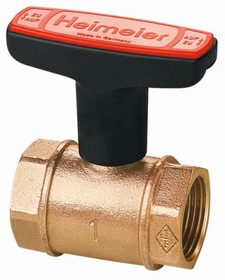 HEIMEIER Heizungs - Kugelhahn, GLOBO H aus Rotguss IG/IG 1/2'' bis 11/2''