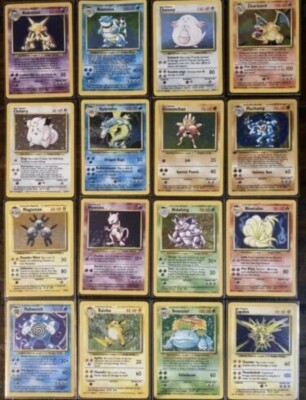 🥇 BASE SET HOLO RARE POKEMON CARD 🥇 Authentic 1999 WOTC Gen 1 Pokémon ...