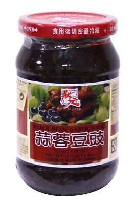 状元豆豉 douchi Femented Garlic Black bean sauce for Asian cooking Galic Black Bean