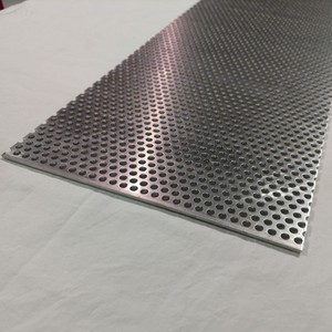 Perforated Metal Aluminum Sheet 125 1 8 Gauge 12 X 36 1 4