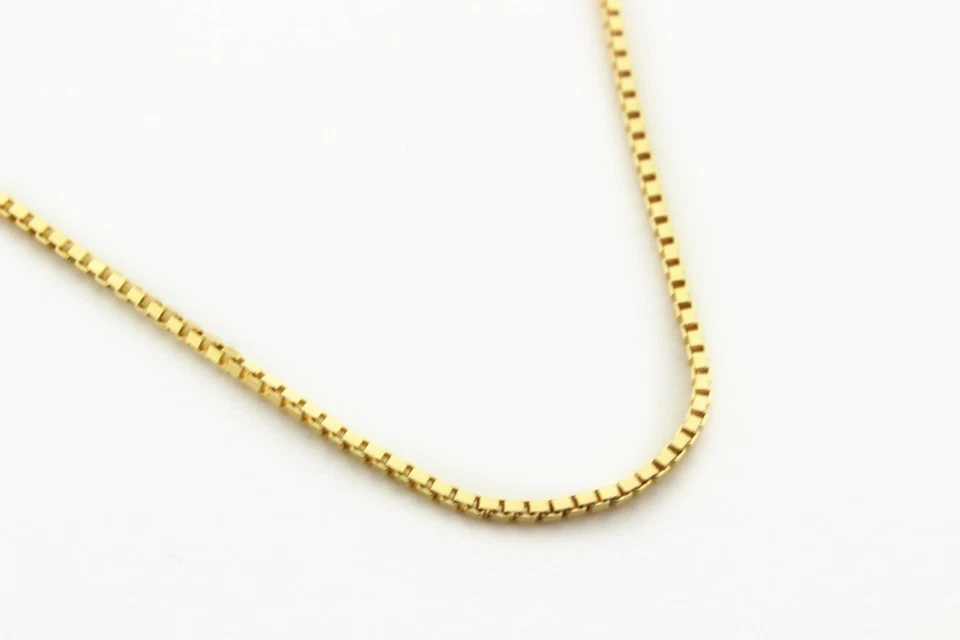 catena girocollo veneta veneziana oro giallo 18kt. cm.45 cm.50 cm.60 gr. 1,8-2,0 - Immagine 2 di 3