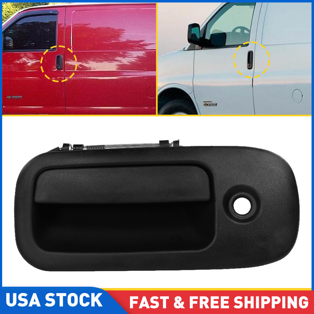 Driver Left Outside Door Handle For 1996-2009 Express & Savana Vans – GM OEM 25942271 – Primered