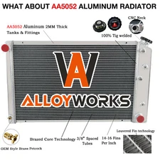 4-ROW 62MM CORE RADIATOR FITS CHEVY 68-73 CHEVELLE/68-77 EL CAMINO/71-90 CAPRICE