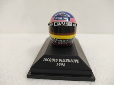 Miniature Casque Jacques Villeneuve 1996 - Minichamps 1/8 - Occasion