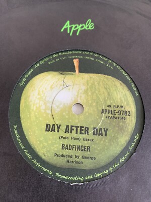 Badfinger - Day After Day/Sweet Tuesday Morning (Aust. Apple) APPLE-9782 [1972]