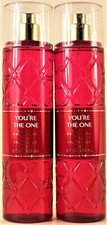 QTY 2 - Bath  Body Works YOURE THE ONE Fine Fragrance Body Mist Spray 8 Oz