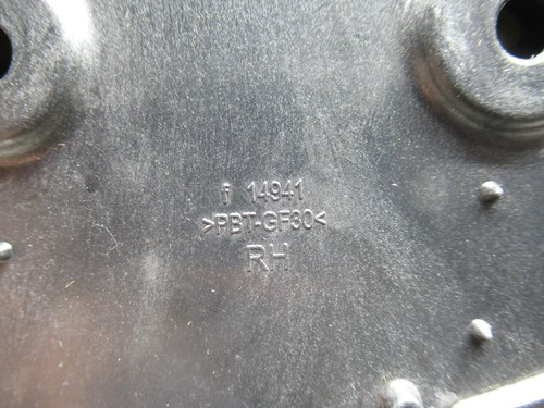 Tesla S 2012-2015 puerta delantera derecha un pilar moldura F14941 OEM - Imagen 7 de 7