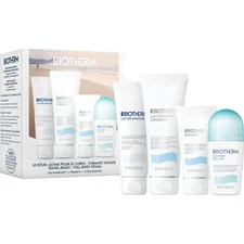 Biotherm Body Travel Routine: Limited Edition Gift Set Lait Corporel 4pcs NEW
