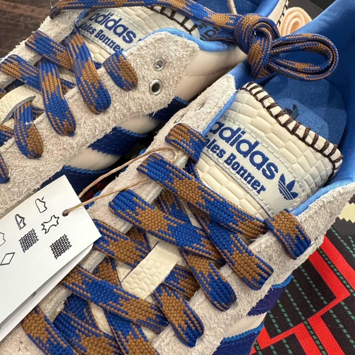 ADIDAS x WALES BONNER SAMBA Wonder Clay Royal IH7756 7.5-13