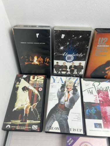 Bundle Of Music/Concert/Promo vhs Tapes - Picture 2 of 9