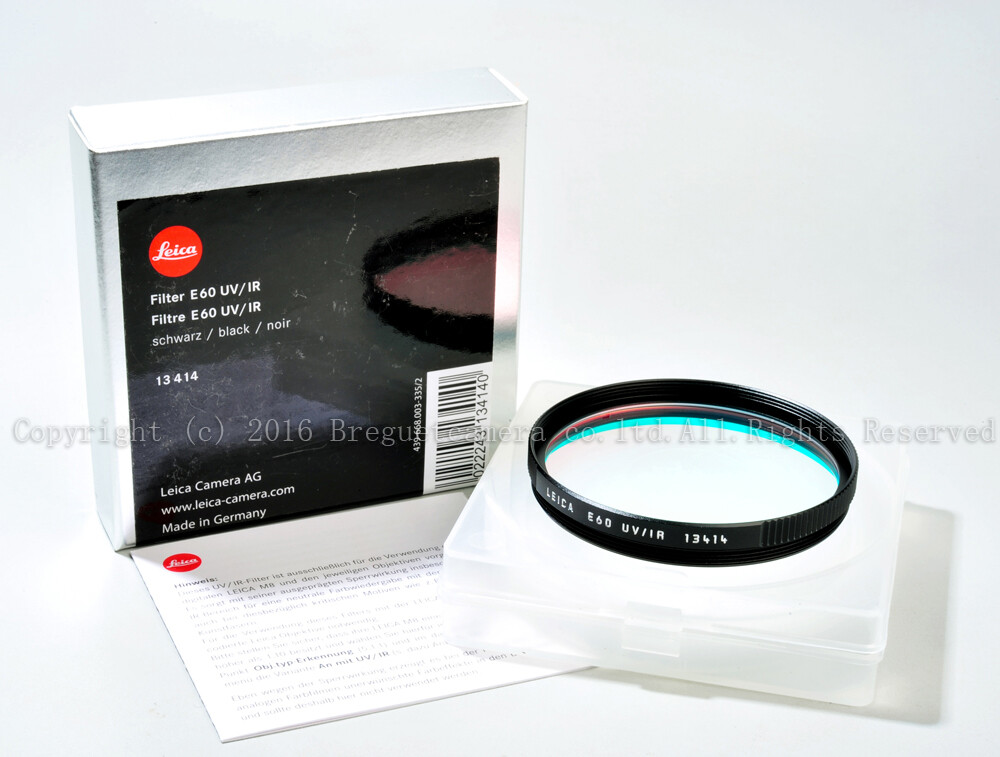フィルター LEICA - Leica 13414 E60 New Leica E60 UV/IR Black Filter #13414 | eBay
