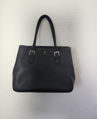 Black Kate Spade New York Shoulder Bag RN 0102760 CA- 57710 Used Inside  Spots