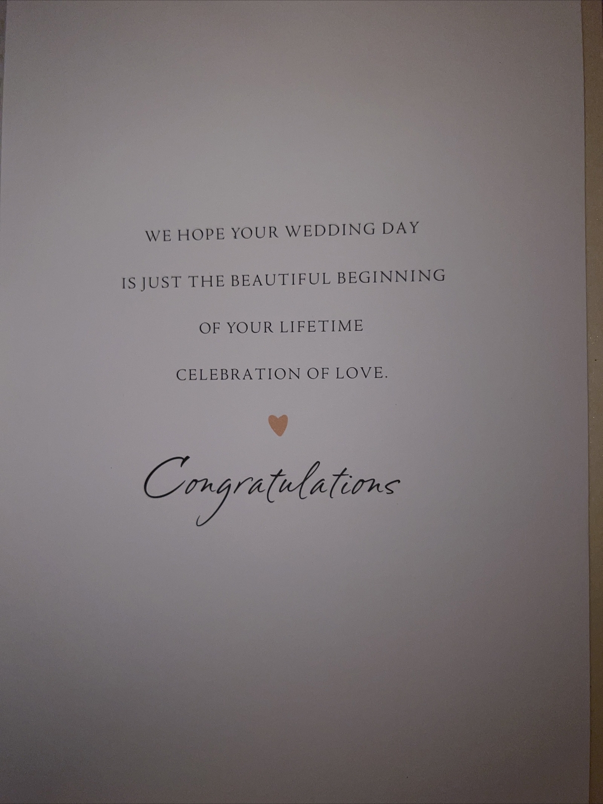 American Greetings 3D Beautiful Large “Wedding” Card eBay