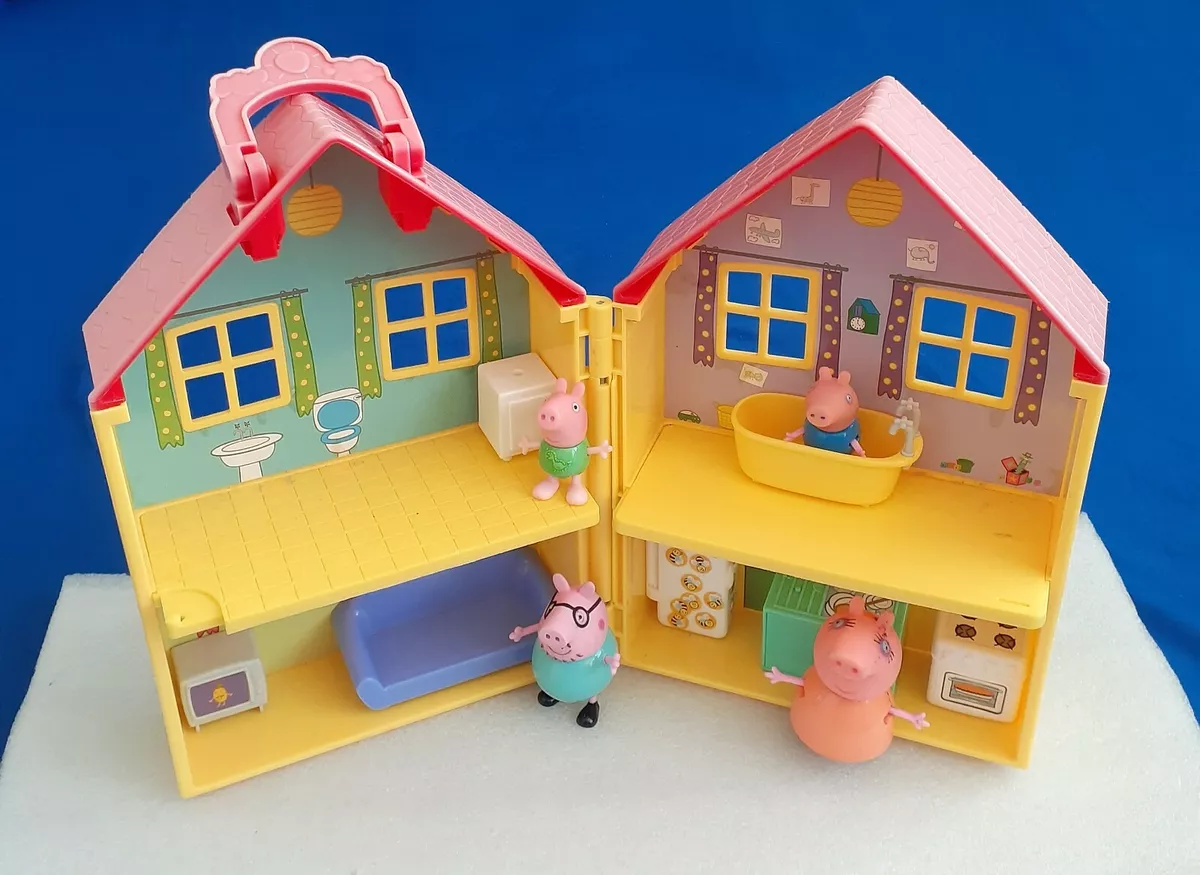 Peppa Pig Casa Y Figura Familia