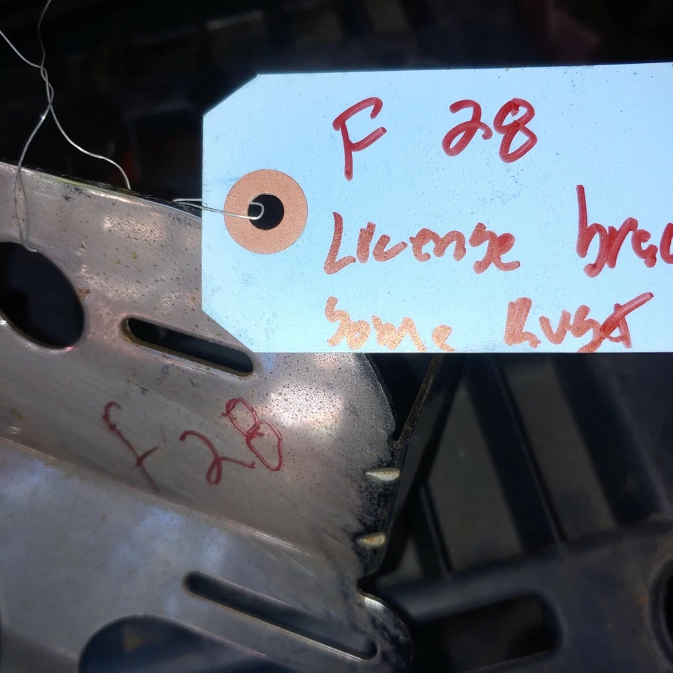 Porta matrícula Harley Davidson cromo F28 Foto 3 de 4