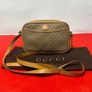 Sac à bandoulière GUCCI Micro GG marron #PG4PYW