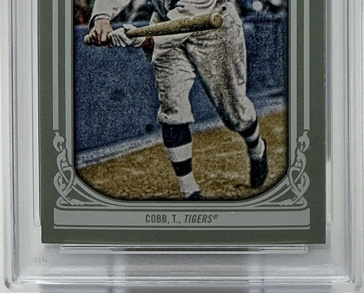Ty Cobb PSA 10 - 2013 Topps 吉普赛女王 - 老虎传奇,乔治亚桃子,名人堂 — 第 3/4 张图片
