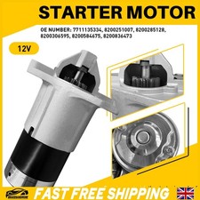 Starter Motor For Nissan Qashqai Juke Note 1.5/1.6 dCi 2007-2013 7711135334 12V