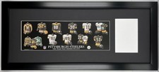 Personalized Framed Evolution History Steelers of Pittsburgh Uniforms Prnt wYour