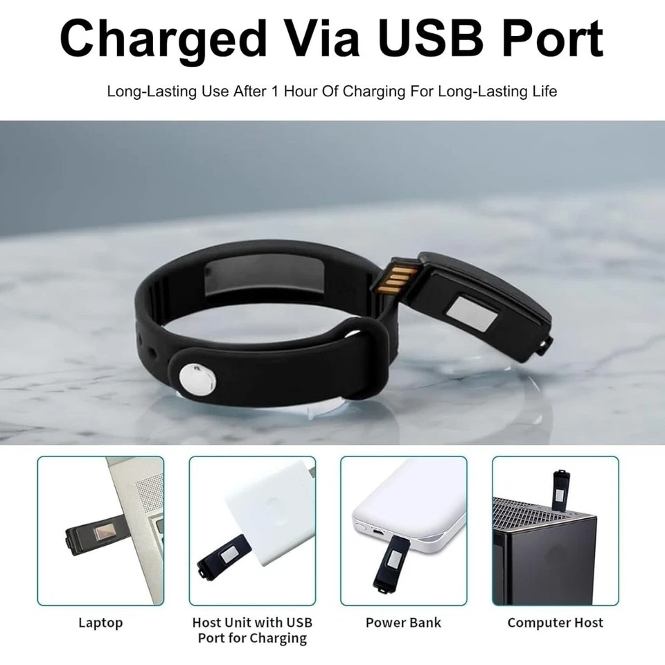 Silent Vibrating Alarm Wristband Watch for Deep Sleepers - Ideal Potty Reminder - Image 3 of 4