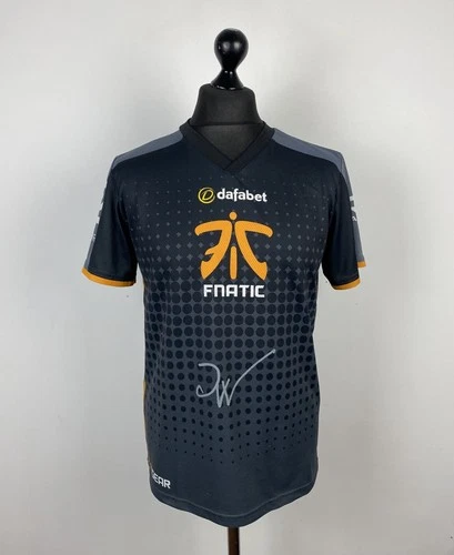 Fnatic JW Jesper Wecksell 2015 CS:GO eSports team shirt Size L