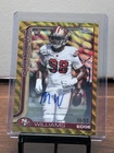 2025 Topps Chrome Mykel Williams Gold Wave Refractor (RAW)