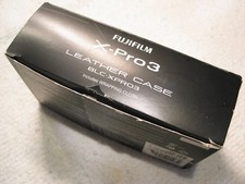 Genuine Fujifilm Leather Case BLC-XPRO3 for X-Pro3 with Wrapping Cloth Boxed