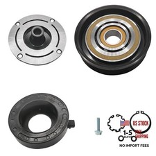 A/C Compressor Clutch Assembly Kit Plate Pulley Bearing Coil 1883 Replacement
