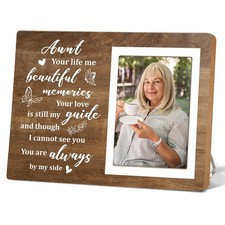 Aunt Memorial Picture Frame   Your Love Is Still My Guide,Wooden Photo Frame,...