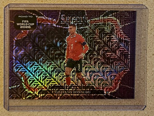 Cristiano Ronaldo 2026 Panini Select FIFA World Cup SP Purple Mojo Prizm #207 🔥