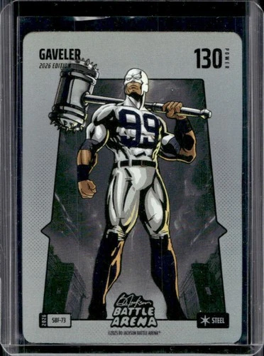 2026 Bo Jackson Battle Arena Griffey Gaveler Silver Battlefoil Steel #SBF-73