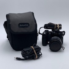 Fuji Film S5000 Black Digital Camera 3.1 MP 10x Optical Zoom - Tested Working