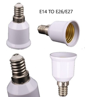 Adapter E14 to E26/E27 Socket Chandelier Lamp Socket bulb Conver Light Holder