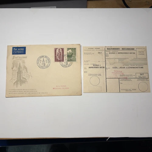 Finland  1955 first day cover   (4006)