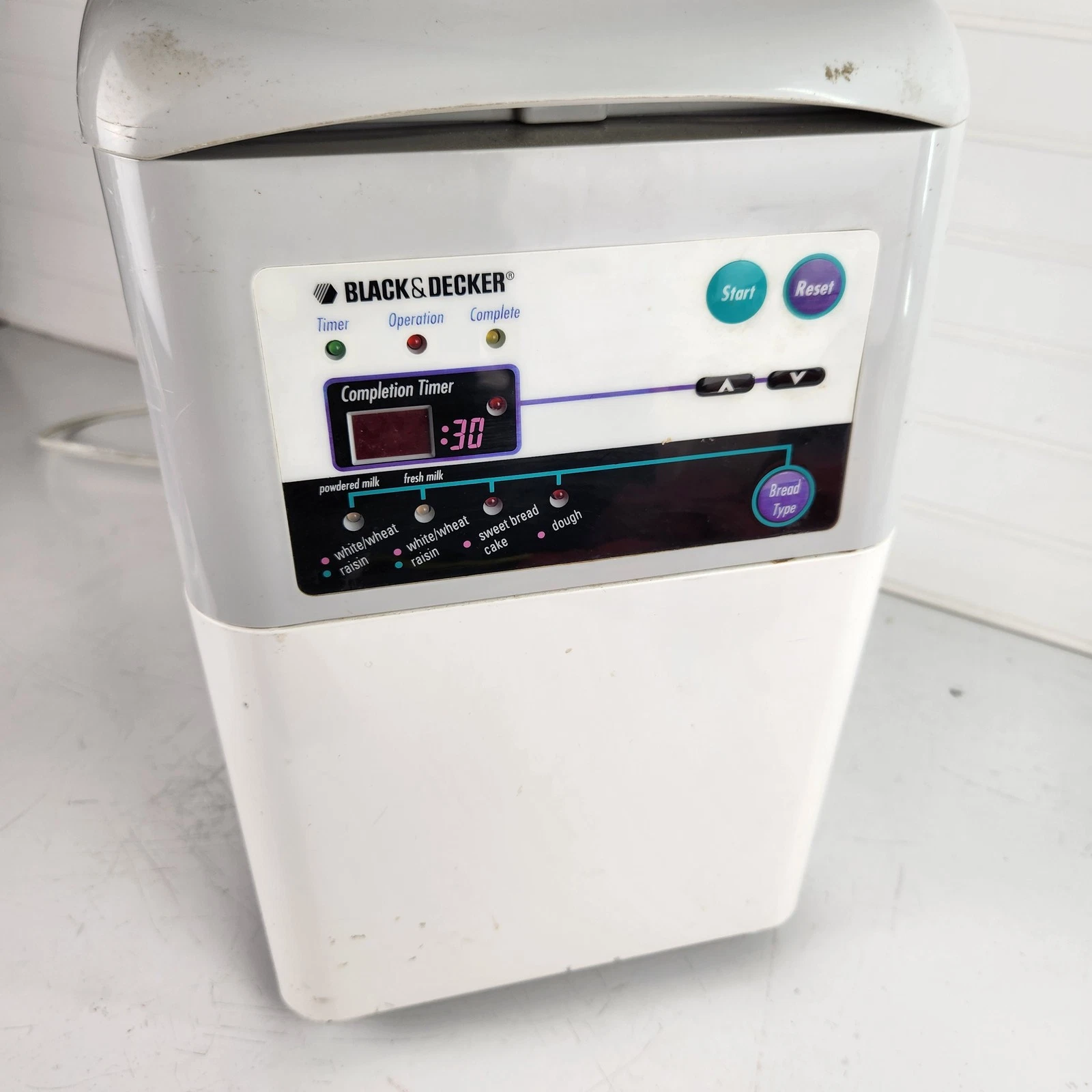 Black & Decker Automatic Bread Maker ADM300 White Gray - Made in Japan
Opens in a new window or tab