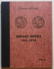 1917 TO 1938 BUFFALO NICKEL SET / 13 PIECES IN A LOC FOLDER / CIRC to FINE