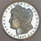 1897 S MORGAN DOLLAR. PROOF LIKE. DEEP MIRRORS. NO RESERVE NR #64839