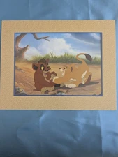 Disney Lion King 2 Simba's Pride 11x14 Exclusive Lithograph Original Envelope