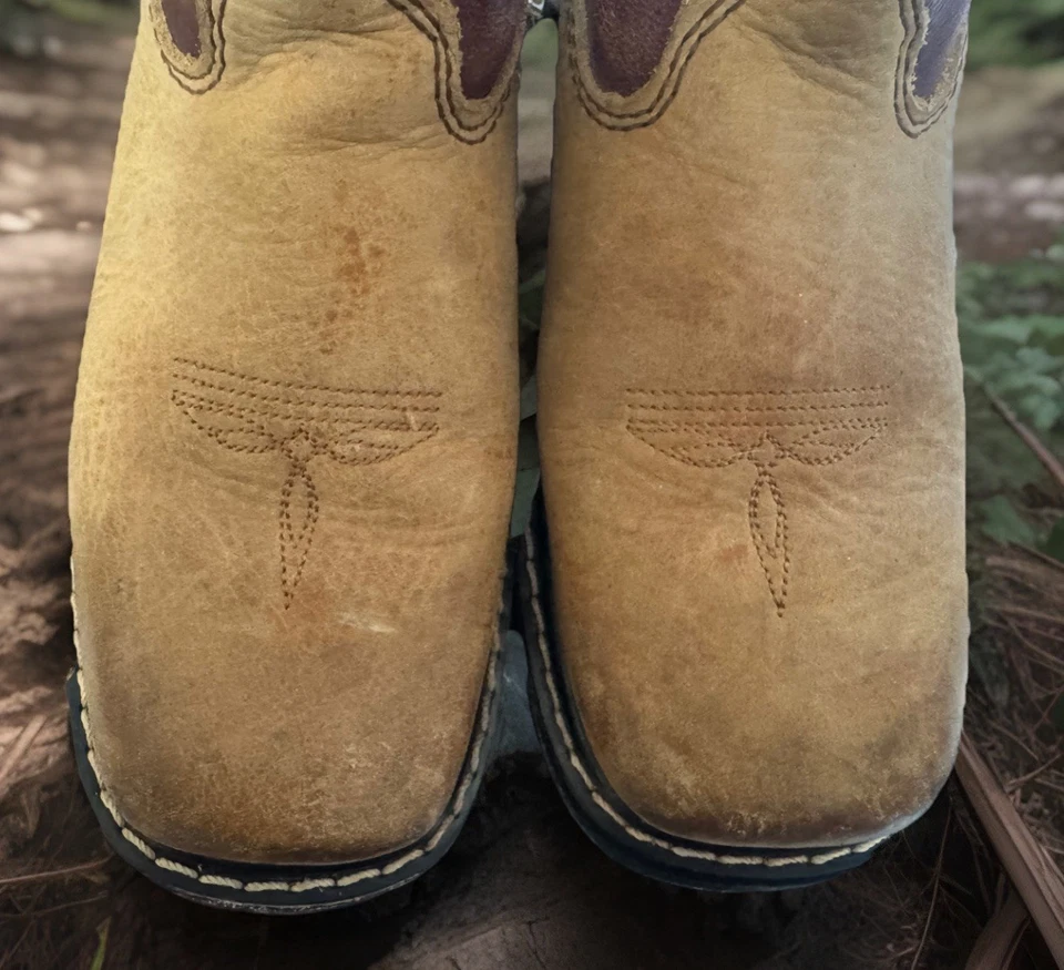 Botas Rocky Kids Westin US 11M RKW110 Cuero Marrón - Usadas Buen Estado  Foto 3 de 4