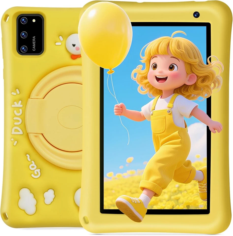 Tablette Enfant 7 Pouces Android 13 8Go RAM 64Go ROM Octa-Core Caméra HD - Photo 3/3