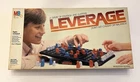 Vintage 1982 Milton Bradley LEVERAGE Balance Board Game Complete , FREE SHIP