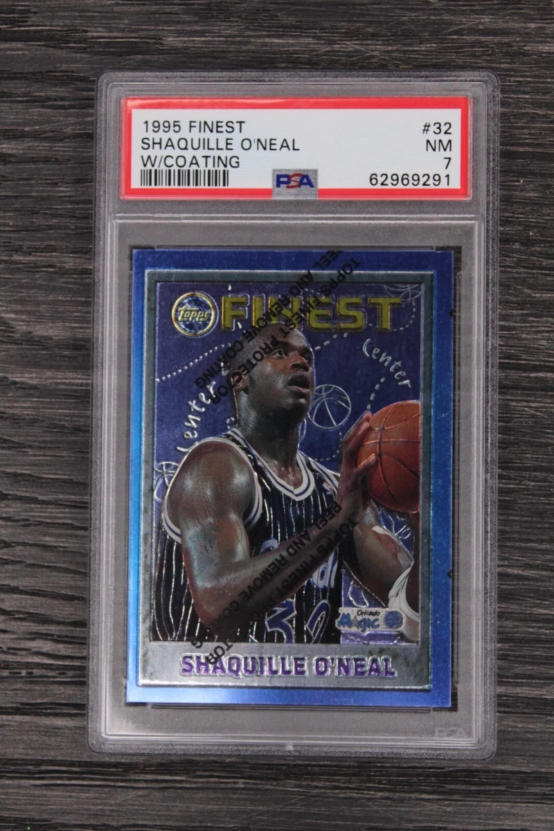 1995-96 Topps Finest - Shaquille O'Neal #32 for sale | eBay
